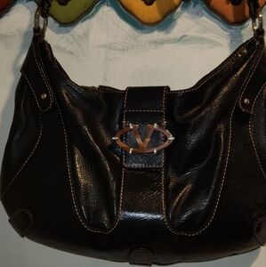 Valentino Garavani Hobo Shoulder Bag PREOWNED NOT NEW Needs Inside Cleaning